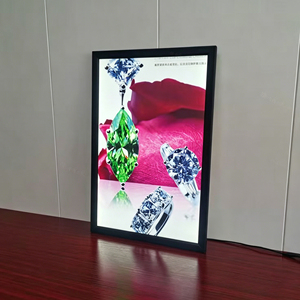 Custom LED Light Box Rectangle Acrylic Frame Wall Mount Full Color 3000 Lumens Dimming Control For Illuminated Signs - Product Image 2