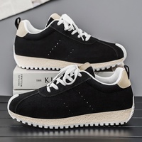 Nouvelles baskets de luxe pour hommes, tendance coréenne, polyvalentes, toutes saisons, semelle épaisse, chaussures de sport décontractées