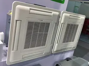 사무실 천장에 의하여 거치되는 공기조화 FCU 를 위한 중국 식힌 물 4 방법 카세트 팬 코일 단위