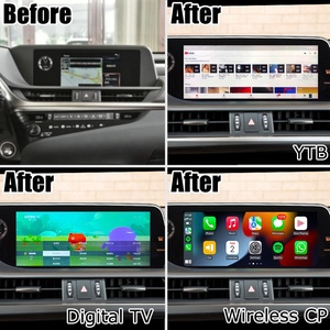 12,3 pulgadas Android Carplay Android Auto pantalla para Lexus ES ES350 ES300h ES250 2018-2021 con navegación GPS por Lsailt - Product Image 3