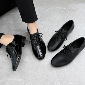<span class=keywords><strong>Zapatos</strong></span> de Baile Modernos para <span class=keywords><strong>Hombre</strong></span>, <span class=keywords><strong>Zapatos</strong></span> de Baile de Salón con Suela de Goma de Tacón Bajo, <span class=keywords><strong>Zapatos</strong></span> de Entrenamiento de Baile de Salón con Suela Suave - Product Image 1