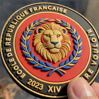 Étiquette de vêtement en PVC souple gaufrée personnalisée, patch en caoutchouc, logo en caoutchouc pour vêtements, logo 3D en silicone PVC