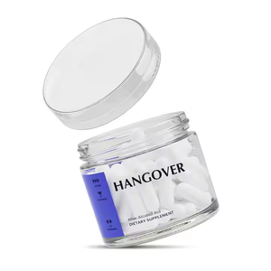 OEM Pastillas Sobrio Cardo Mariano Vitamina B Complejo Hígado Desintoxicación Cápsulas Resaca Cura Suplemento para Adultos-No Mujeres Embarazadas - Product Image 1