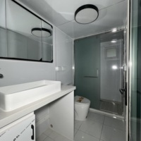 Maison préfabriquée mobile de luxe extensible en conteneur de 40 pieds, 20 pieds, 30 pieds, couleur personnalisée, villa à 5 chambres, maison portable, salle de sport moderne
