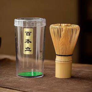 Batidor de bambú para matcha con filtro para una preparación suave del té - Product Image 3