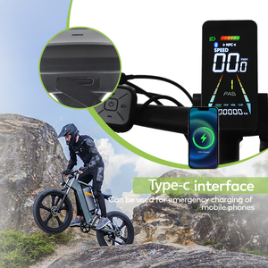 จักรยานเสือหมอบ <span class=keywords><strong>F4</strong></span> [Haytrix] รุ่น V20 พร้อมหน้าจอ LCD สี แสดงผลแนวตั้ง ฟังก์ชั่น NFC ชาร์จผ่านพอร์ต Type C กันน้ำระดับ IP67 - Product Image 3