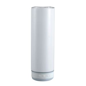 Gobelet isotherme en acier inoxydable 20 oz avec haut-parleur Bluetooth, blanc vierge pour sublimation, couleurs mélangées DIY pour l'extérieur - Product Image 3