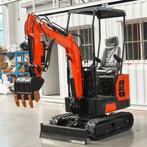 Mini Excavadora AM12, Excavadora Hidráulica de Jardín, Mini Excavadora de 1.2 Toneladas en Venta - Product Image 2
