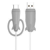 Silicone Usb Chargeur Câble Protecteur De Spiral Câble Manchons Couverture Cargador Type C à pour Iphone Original câble organisateur