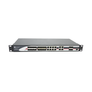 28 Port 16 Gigabit Fiber 8 Gigabit Port 4 Gigabit Managed Industrial Ethernet <b>Switch</b> <b>Network</b> Equipment SNMP QoS Stackable - Product Image 5