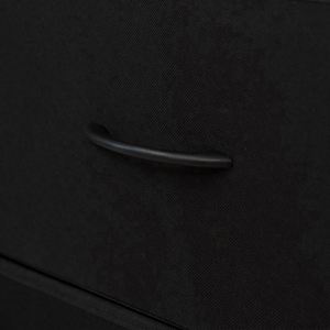 Commode autoportante moderne en tissu pour salon, durable, avec panneaux en MDF et acier inoxydable, en pin, disponible en plusieurs couleurs - Fournisseur en gros - Product Image 5