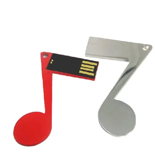 Digibloom High quality Musical Note USB Flash Drives memorias USB pen drive gadgets