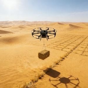 Drone industriel multifonctionnel GT400, charge utile de 400 kg, vitesse de 25 m/s, montée de 8 m/s, résistance au vent de niveau 6, opération de levage lourd, 4K UHD - Product Image 3