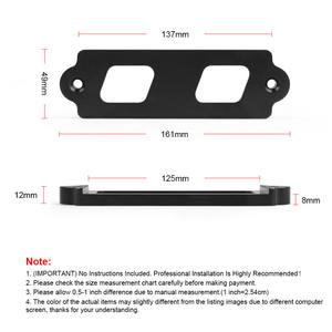 Aluminum Alloy Car Battery Holder with Clamp <b>Bracket</b> Compatible with for Honda Civic 88-00 - Product Image 5