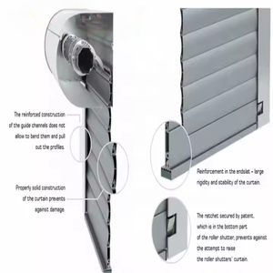 6000 Series Anodized Aluminum Extrusion Profile (Alloy 6063) for Roller Shutters Custom Cutting Processing Services <strong>XINGQIU</strong> - Product Image 6