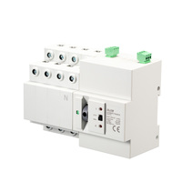 Commutateur de transfert automatique double alimentation EAST ES2T-80A/4P ATS 80A 4P AC400V, classe PC, commutateur de commutation de générateur à trois positions