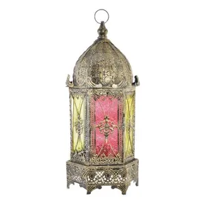 metal moroccan lanterns candle holder ramadan and eid decoration