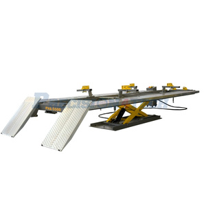 Elevador de Tijera Portátil con Alineador Automático para Chasis de Automóviles, Certificado CE, Equipo de Reparación de Carrocerías de Acero Inoxidable, <span class=keywords><strong>Torre</strong></span> de Tracción - Product Image 6