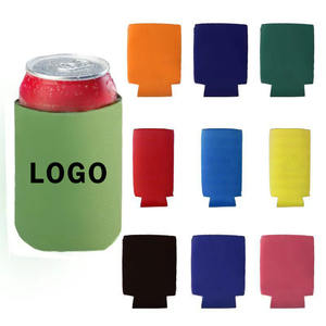 Manchons isothermes portables personnalisables avec logo, 330 ml, colorés, parfaits pour les fêtes estivales - Product Image 1