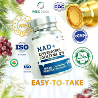 Complément alimentaire en capsules de marque privée Nad Capsules, complément Nad+, resvératrol, coenzyme Q10, capsules de 3900 mg, capsules de resvératrol personnalisables