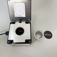 Machine de scellage thermique manuelle à capsule de café Nespresso originale en aluminium à trou unique, idéale pour la famille ou le bureau – Offre spéciale