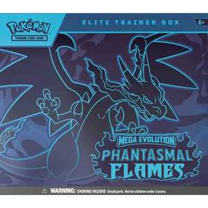 Boîte d'entraînement d'élite Pokémon TCG Mega Evolution Phantasmal Flames - Version anglaise - Accessoire de jeu - Product Image 5