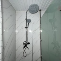 Salle de bain mobile extensible de haute qualité, toilettes préfabriquées portables avec douche pour maison et appartement, fabriquées en panneaux sandwich