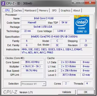 Procesadores Intel Core I3 de 4.ª Generación de Alto Rendimiento, CPU I3 4160, 3 MB de Caché Inteligente Intel