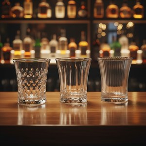 Lot de verres à shot <span class=keywords><strong>en</strong></span> cristal sans plomb à 3 motifs, avec bord évasé <span class=keywords><strong>en</strong></span> forme de sablier, mini-gobelets pour whisky, tequila et spiritueux - Product Image 6
