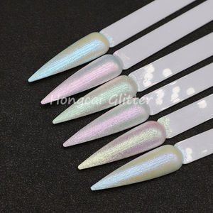 Alta purezza Aurora Chameleon polvere scaglie di smalto per unghie in resina artigianale sirena diamante perla pigmento - Product Image 1
