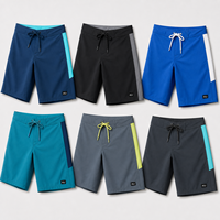 Shorts de plage pour hommes OEM ODM, extensibles dans 4 directions, légers, résistants à l'eau salée, prêts à la baignade