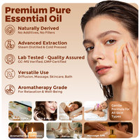 Huile essentielle de pamplemousse en vrac, qualité alimentaire naturelle, pour diffuseur, massage et applications cosmétiques