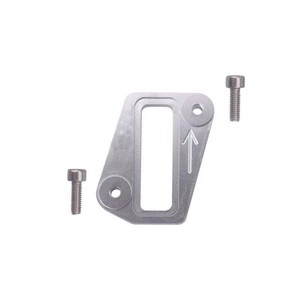 Plaque adaptatrice de collecteur d'admission en aluminium, pour Chevrolet LSX LS3 LS7 avec boulons argentés D2415 - Product Image 1