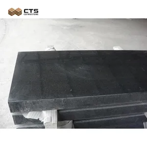 Grosir Cina murah granit Honed alami G684 batu nisan dipoles luar ruangan