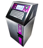 Imprimante jet d'encre M9018 NewCIJ, machine industrielle de codage de date pour le marquage des flacons pharmaceutiques