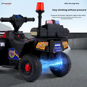 Sıcak satış çocuk dört tekerlekli motosiklet, çocuk elektrikli sürme oyuncak araba, müzik ve aydınlatma <span class=keywords><strong>2</strong></span> ila 6 yaş arası çocuklar için - Product Image 5