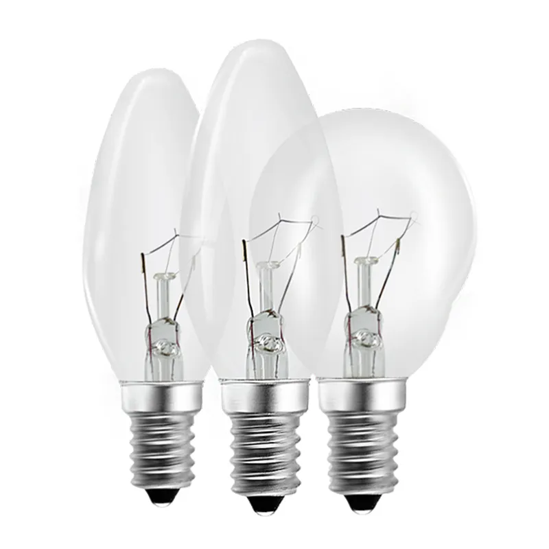 GE-lighting 220V 25W 40W 60W C35 G45 ampoule propre ampoule forestière E14 vis ampoule à incandescence lampe à incandescence