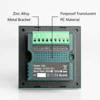Termostato inteligente de 12V/24V, controlador de temperatura ajustable, interruptor de Control, termostato de pared Digital sensible