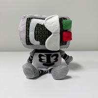Peluche robot Killdroid de dessin animé en coton et polyester, jouet de merchandising de jeu, cadeau unisexe pour enfants de 5 à 7 ans, idéal pour les fêtes