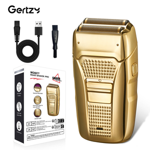 เครื่องโกนหนวดแบบใบมีดคู่ ชาร์จผ่าน USB สำหรับใช้ในบ้านหรือโรงแรม แบบใบมีดเคลื่อนที่ - Product Image 1