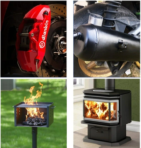 Pintura en Aerosol Acrílica para Motor de Estufa Resistente a Altas Temperaturas, para la Industria Automotriz - Product Image 2