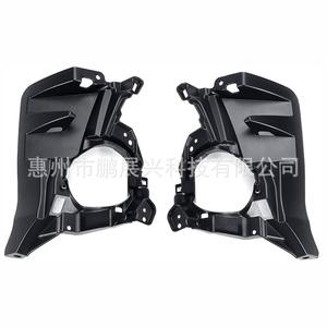 โตโยต้า ไฮแลนเดอร์ 2018-2019 ขายึดไฟตัดหมอก ABS สีดำ ฝาครอบกันชนหน้าฐานยึด - Product Image 3