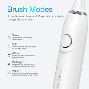 <span class=keywords><strong>Brosse</strong></span> à dents sonique étanche rechargeable de vente chaude meilleurs choix pour le blanchiment des dents <span class=keywords><strong>5</strong></span> Modes automatiques <span class=keywords><strong>brosse</strong></span> à dents électrique - Product Image 2
