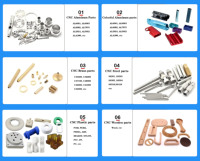 Customized Precision Brass Components 5 Axis CNC Machined Wire EDM High-Precision Parts