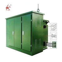 Transformador Trifásico Montado en Plataforma de 225 kVA, 250 kVA, 300 kVA, 500 kVA, 12470 V a 480 Y/277 V, Suministro del Fabricante