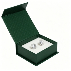 Professional Custom Logo <b>Earring</b> <b>Box</b> Luxury PU Leather Magnetic Closure Jewelry <b>Gift</b> Case for Retail Jewelry Store OEM Accepted - Product Image 6