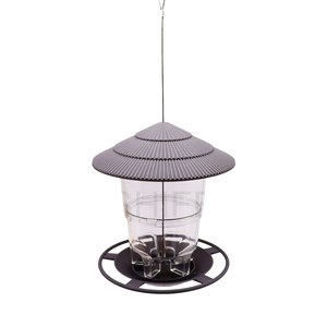 Outdoor Transparante Vogel Feeder Waterdichte Opknoping Acryl Ijzer Pc Materiaal Voor Kleine Dieren & Wilde Vogels Tuin Vogelhuisje - Product Image 1