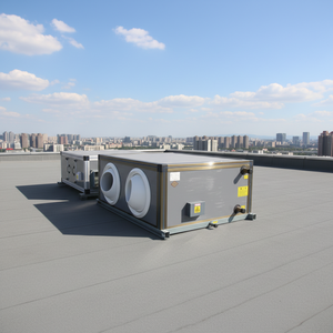 Unité de climatisation à jet de soufflerie montée sur toit de 25 à 30 tonnes pour supermarchés et salles, système HVAC sans conduit, unité de climatisation à jet de soufflerie - Product Image 2