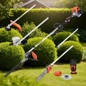 Taille-haie à essence Vevor 26cc 6 en 1 avec perche télescopique et kit de protection pour l'entretien du jardin - Product Image 2