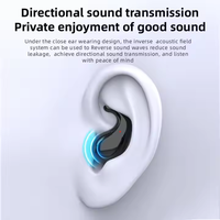 Écouteurs TWS sans fil à conduction osseuse, ouverts, à clip d'oreille, pour le gaming, OWS, oreillettes, écouteurs, casque audio